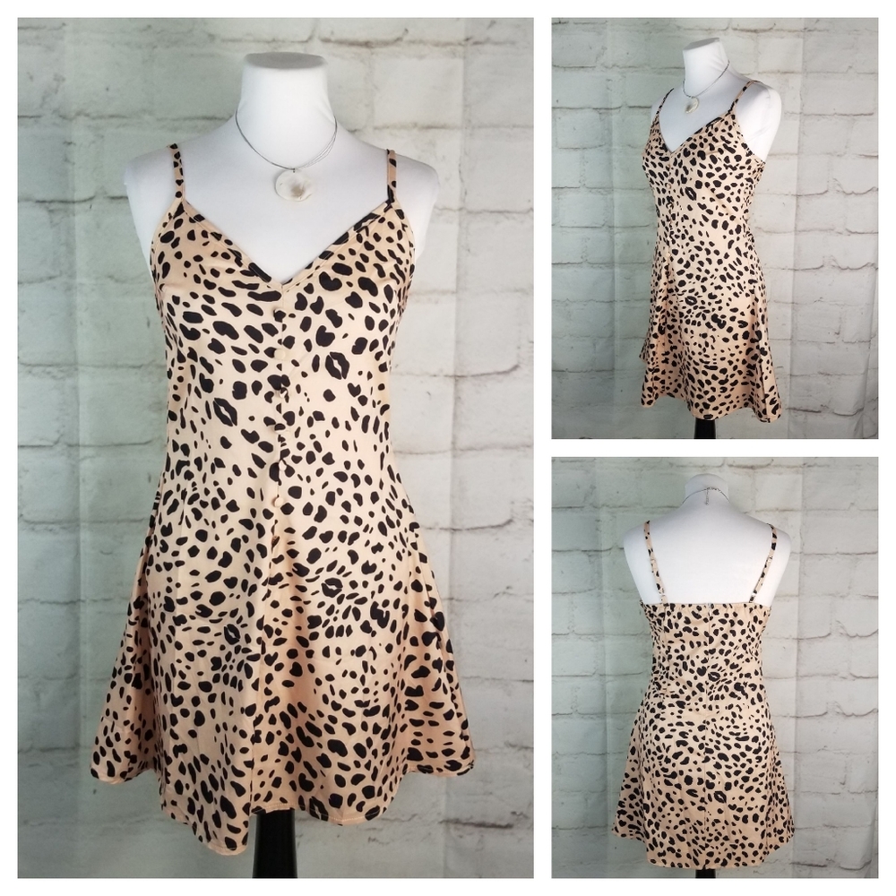 CBR S Blush Pink Sleeveless Fit & Flare Mini Dress